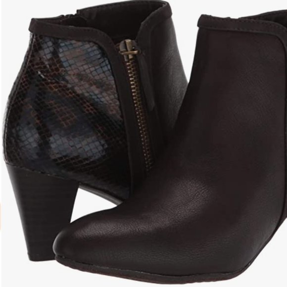 NEW Rialto Womens Starlight Ankle Boot BEAUTIFUL brown Sz 7 - Picture 1 of 10